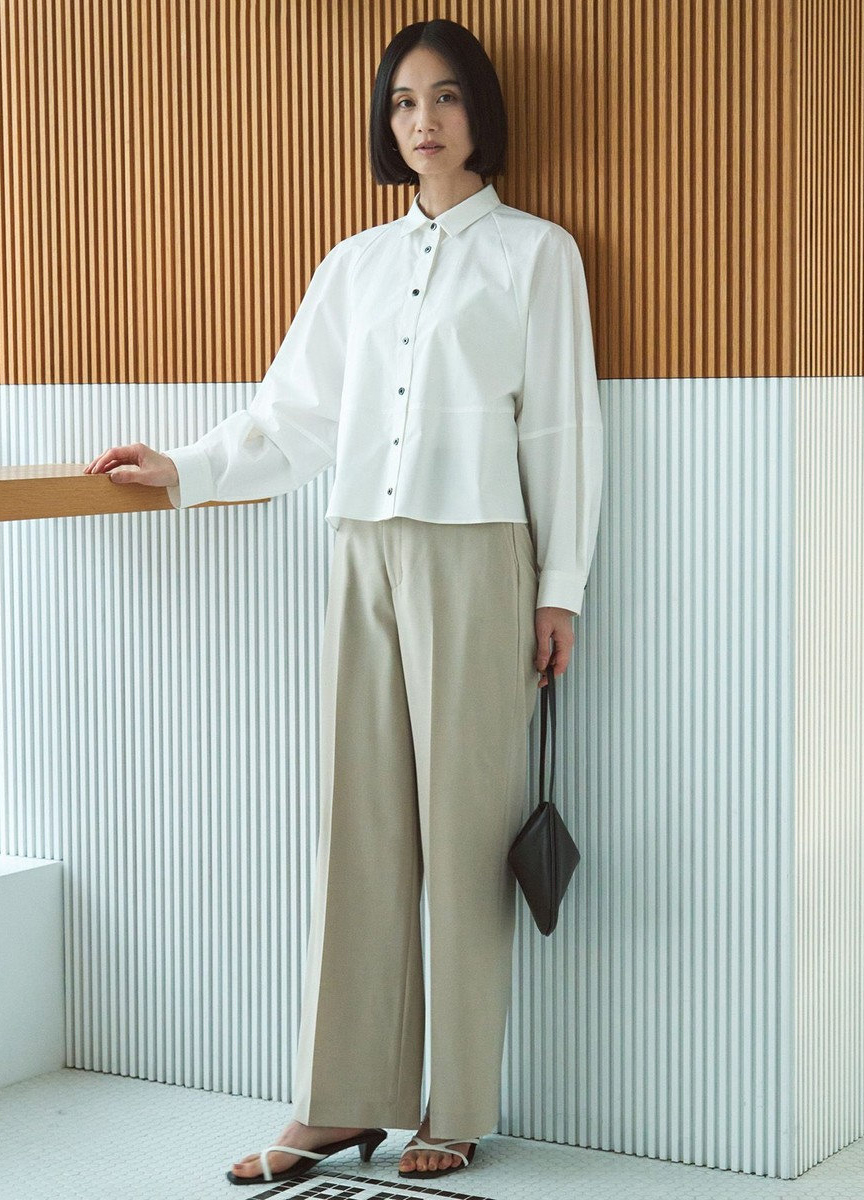 TENNEN TOUCH 寬版直筒褲